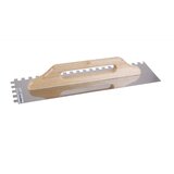  Zidarska gladilica (D x Š: 500 x 130 mm, Nehrđajući čelik, Drvo, Raspored zuba: 12 x 12 mm) Cijene