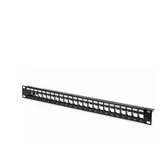 patch panel modularni shielded 19/0.5U sa 24 slota za stp/utp module SKP-24-0.5U