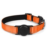 INF L-Velika Ogrlica za Hišne Živali z Držalom za Sledilnik - Proti Izgubi, Vodoodporna Orange, (5000214782) | Shoptok.si