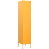 Ormarić s ključem boja senfa 35 x 46 x 180 cm čelični | shoptok.hr
