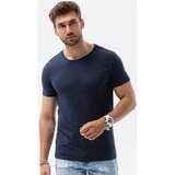 Ombre majice s kratkimi rokavi moška majica (S1224NAVY) pisana | Shoptok.si