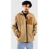Passenger Trekker Recycled Deep-Pile Sherpa Jacket biscuit | Shoptok.si