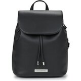 Karl Lagerfeld Nahrbtniki IKON SMOOTH SM FLAP BACKPACK Črna | Shoptok.si
