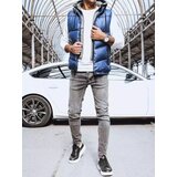 DStreet Kamizelka męska ciemnoniebieska | Shoptok.si