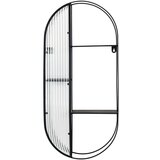 House Nordic Crna metalna polica s više razina 32 cm Newcastle – | shoptok.hr