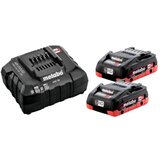 Metabo Basic set 2x baterija LiHD 4.0Ah SE + 1x punjač ASC 55 685191000 | ePonuda.com