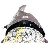 Ramda Solarna sova za tjeranje ptica sa sjajnim očima i rotirajućom glavom, 43 cm | shoptok.hr