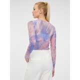Orsay Light Pink Women's Patterned Long Sleeve T-Shirt - Women's | Eponuda.ba