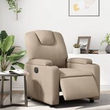 Maison Chic Električni naslanjač - Relax naslanjač kapučino umetno usnje, (22061476) | Shoptok.si
