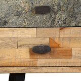  Pisaći stol od masivne obnovljene tikovine 110x50x76 cm | shoptok.hr