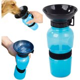 Prenosni bidon z lijakom za pse 500ml Cene