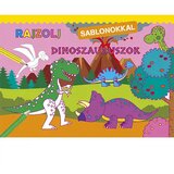  Riši s šablonami - Barvanka dinozavrov | Shoptok.si