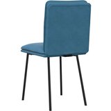  Jedilni stoli 2 kosa moder žamet | Shoptok.si