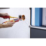 Wiha ispitivač napona i kontinuiteta 12 - 1.000 v ac cat iv sa 2x aaa baterije 44319 crveno-žuti | ePonuda.com