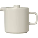 Bel keramični čajnik Pilar, 1 l