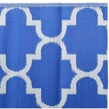 Vanjski Zunanja preproga modra 80x150 cm PP | Shoptok.si