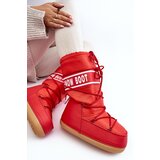 Boto Women's High Snow Boots Red Venila | Shoptok.si