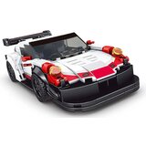 SPORTS Car Block Set 349 pieces. White | shoptok.hr