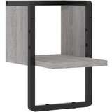  Zidna polica s prečkom boja hrasta sonome 20 x 25 x 30 cm | shoptok.hr