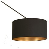 Podesivi LED luster na štapu GORTA 1xE27/60W/230V crna/zlatna | Eponuda.com