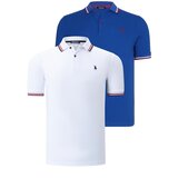 Dewberry DUAL SET T8594 MENS T-SHIRT-WHITE-SAKS | Shoptok.si