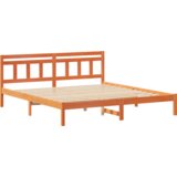  Krevetna konstrukcija Smeđa 160 cm x 200 cm Borova drva | shoptok.hr