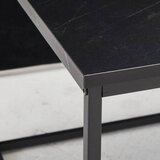 MID.YOU KLUBSKA MIZA, 100/45/60 cm črna | Shoptok.si