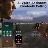Oukitel BT20 smart watch sport rugged 350mAh/Heart rate/SpO2/Accelerometer/crno-narandzasti Cene