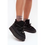 Big Star Womens Snow Boots On Platform With Sheepskin Cijene