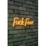 Wallity Dekorativna LED rasveta Fuck Fear, 36x25x2cm, Žuta | ePonuda.com