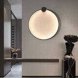 Toolight Zidni svijećnjak LED APP1395-CP BLACK 40cm | shoptok.hr