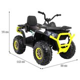 Quad na akumulator ATV Desert 4x4 - bijeli | shoptok.hr