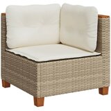  10-dijelni set vrtnih sofa s jastucima bež od poliratana 63.5 x 63.5 x 62 cm | Shoptok.si
