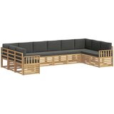  Set vanjskih sofa 7 pcs Bijela i Antracit 363 x 187,5 x 73 cm | Eponuda.ba