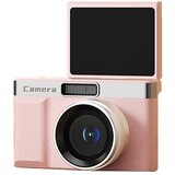 INF Retro digitalni fotoaparat z dvojno lečo, 5x optičnim zoomom in LCD zaslonom Pink, (5000071109) | Shoptok.si