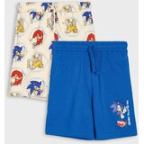 Sinsay Pamučne bermuda kratke hlače – pakiranje 2 kom Sonic the Hedgehog | shoptok.hr