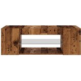 vidaXL TV ormarić LED boja staro drvo 90x39x30 cm konstruirano drvo | shoptok.hr