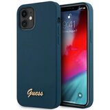 Guess OVITEK HARDCASE IPHONE 12 MINI 5.4 MODER S KOVINSKIM LOGOTIPOM, (21834189) | Shoptok.si