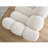 Bobochic Paris Bela sedežna garnitura iz tkanine bouclé 232 cm Hippolyte – | Shoptok.si