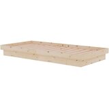  Okvir za krevet od masivnog drva 90 x 190 cm jednokrevetni | shoptok.hr