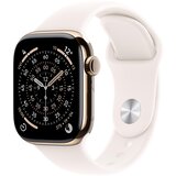 Apple Watch Series 11 GPS + Cellular 42mm Gold Titanium Case with Light Blush Sport Band - M/L, (5000011461) | Shoptok.si