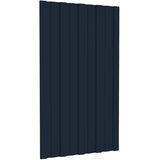 Krovni panel 12 pcs Antracit 80 x 45 cm Pocinčani čelik | shoptok.hr