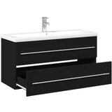  Kopalniška omarica z umivalnikom črna, (21279991) | Shoptok.si