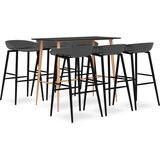 vidaXL 7-dijelni barski set crno-sivi | shoptok.hr