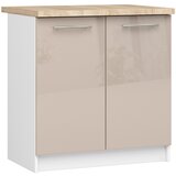 AKORD OLIWIA S80 Kabinet + BELA / KAPUCCINO Sijaj Vrh, (21713599) Cene