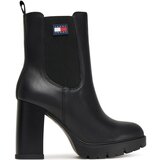 Tommy Jeans Škornji Tjw EN0EN02831 Črna Cene