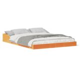  Konstrukcija postelje Voskast rjav 120 x 200 cm, (5000127527) | Shoptok.si