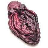 Creature Cocks XR Brands - Xeno Pussy Vulva Silicone Grinder - Red & Black | shoptok.hr