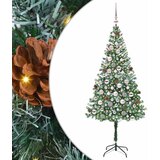  Umjetno božićno drvce Zelena 180 cm PVC i čelik | shoptok.hr