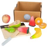 Small Foot Cuttable Fruit Set Fresh komplet igrač iz lesa 3 y+ 11 kos | Shoptok.si